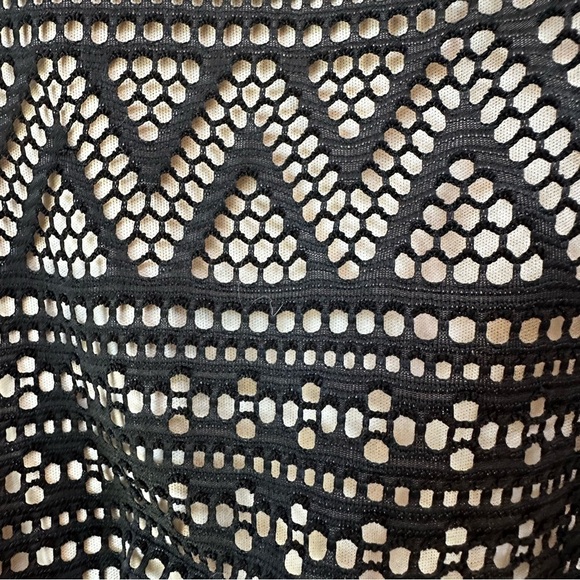 Style & Co. Women's Illusion Cape Town Sleeveless Maxi Dress Black Size XL - Picture 13 of 14